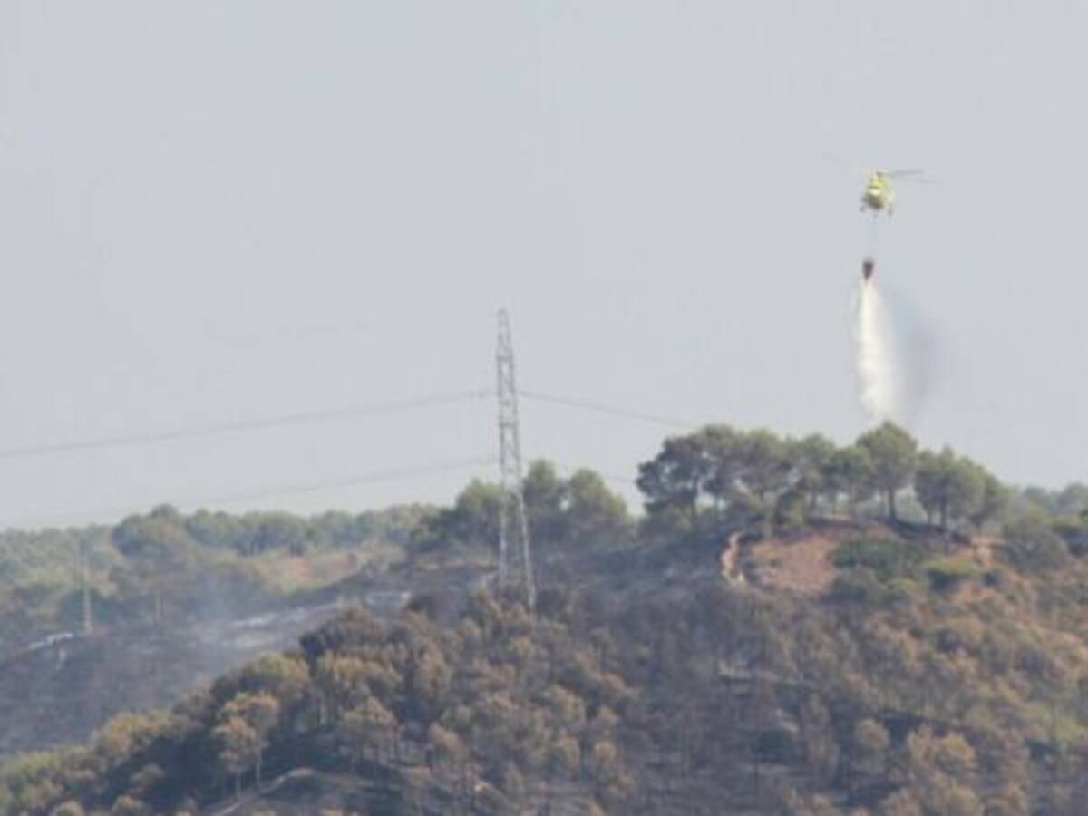 Arde el "Cerro Negro" en Talavera