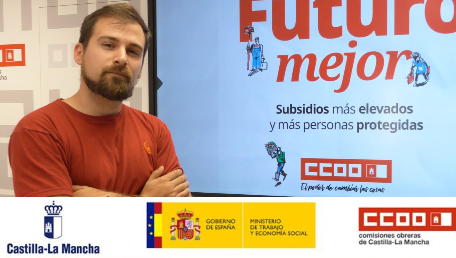 Juan Carlos del Puerto, secretario de Empleo y Políticas Sociales en CCOO Castilla-La Mancha