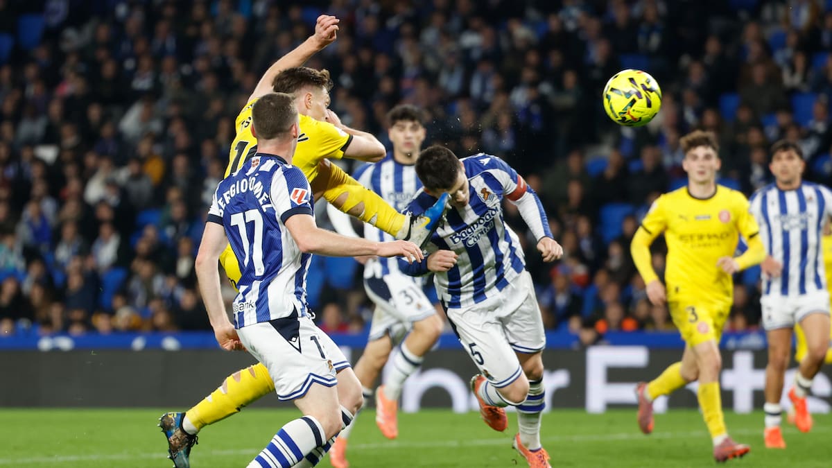 Igor Zubeldia llama "rídiculo" al segundo tiempo de la Real Sociedad frente al Girona