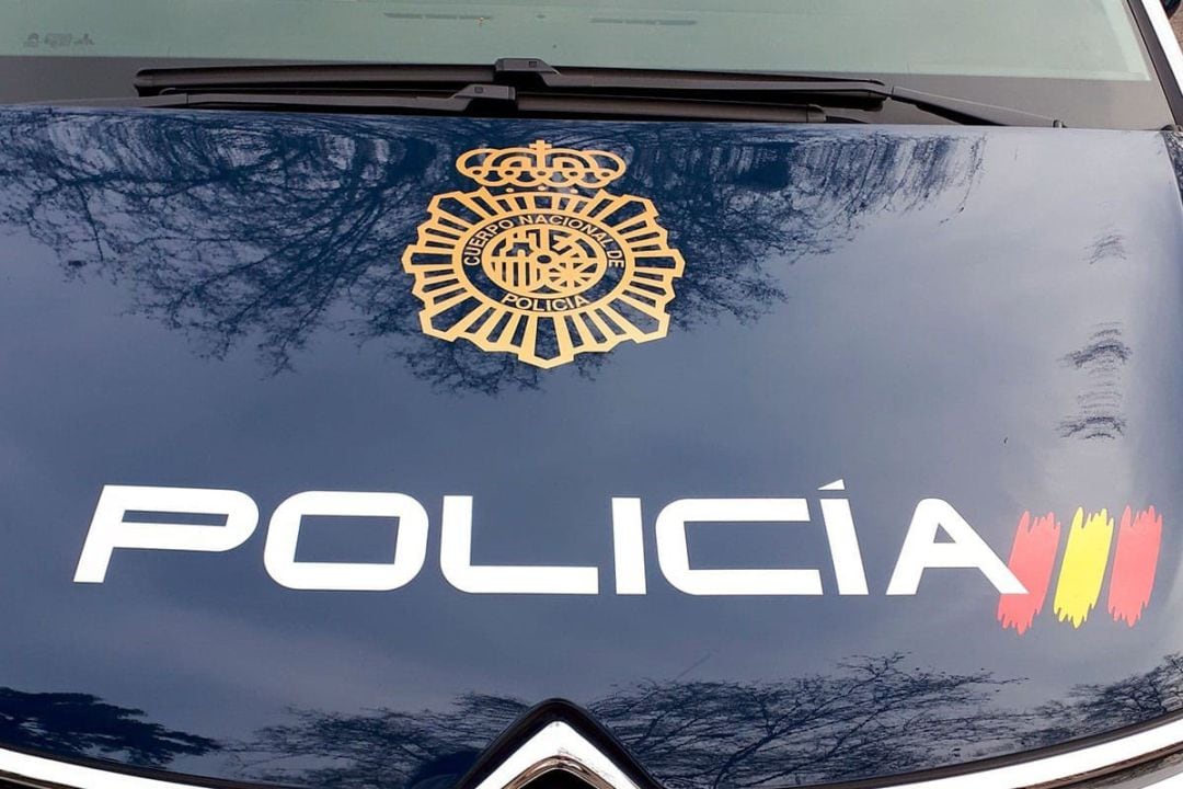 Vehículo de la Policía Nacional.