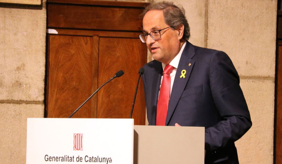 El president de la Generalitat, Quim Torra.