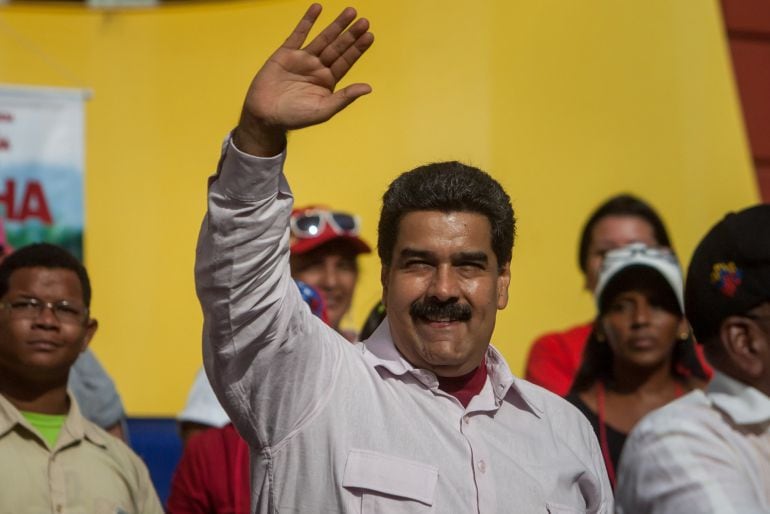 El presidente de Venezuela, Nicolás Maduro, en un acto de Gobierno