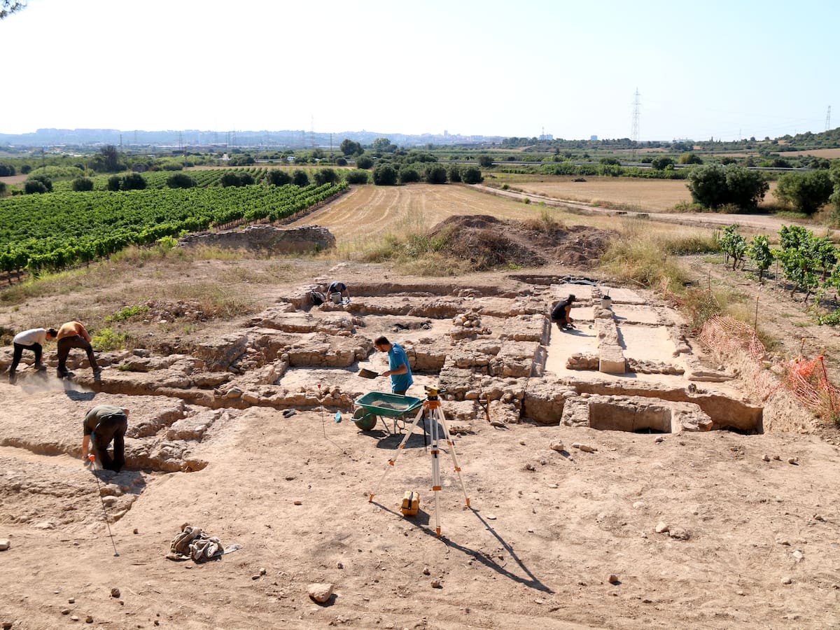Descobreixen dues estances termals a la vil·la romana de Mas dels Frares de Constantí