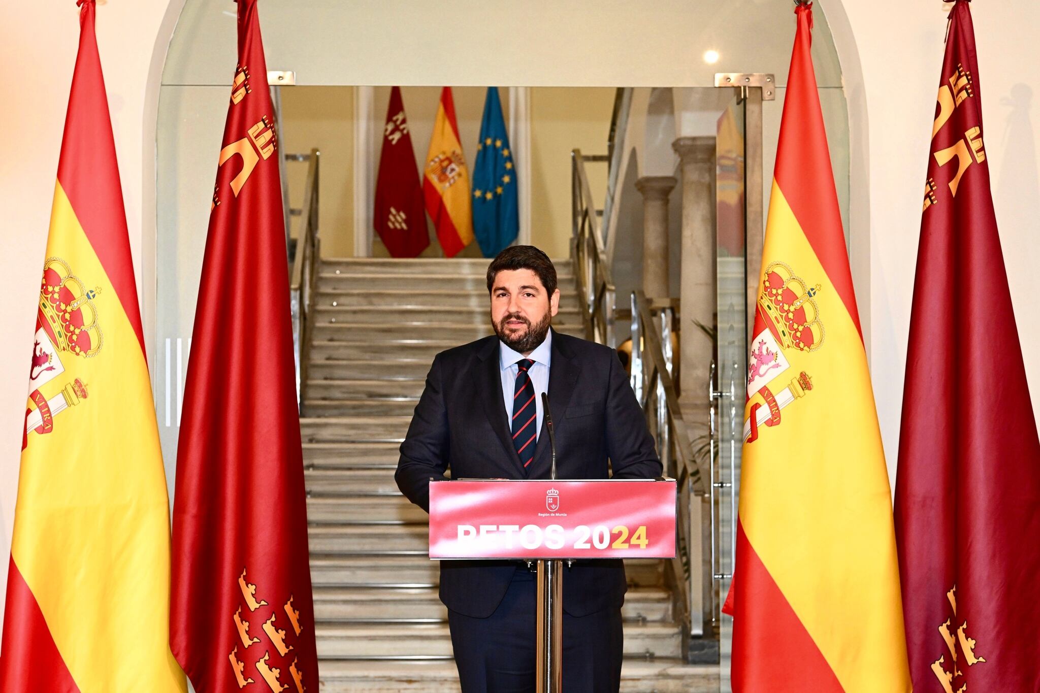 Fernando López Miras, presidente de la Región de Murcia