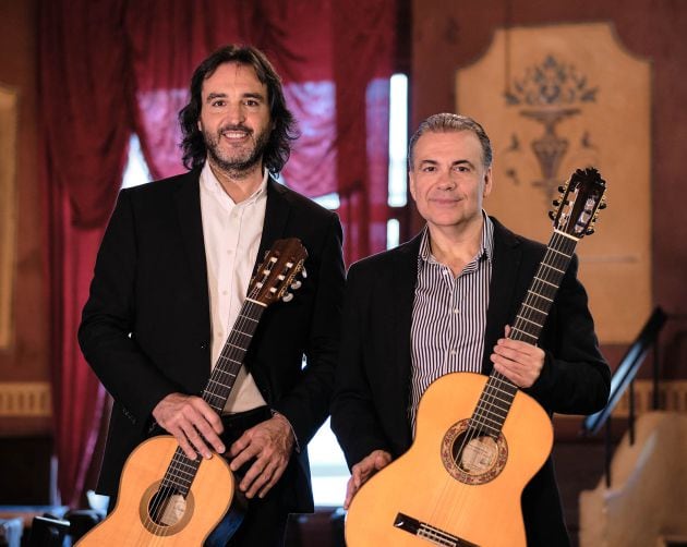 Toni Cotolí y Javier Zamora