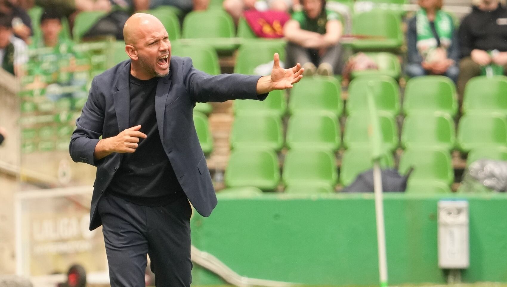 José Alberto, entrenador del Racing.