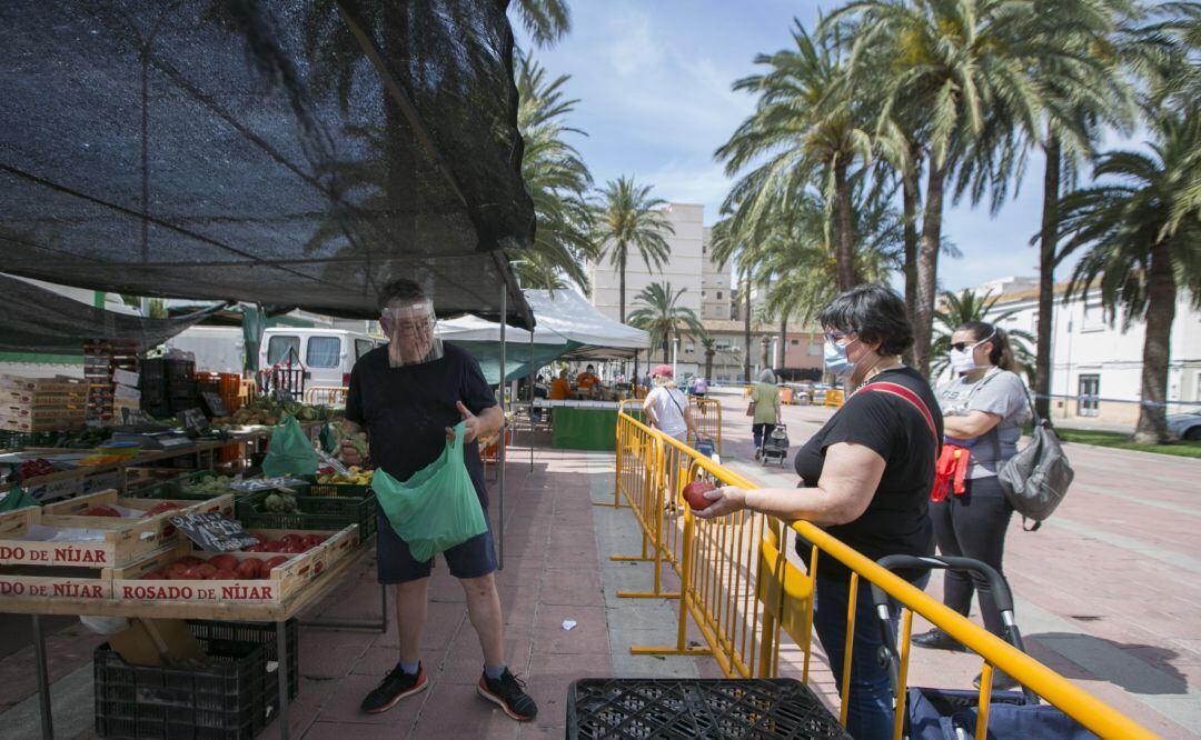 Uno de los mercadillos de Gandia 