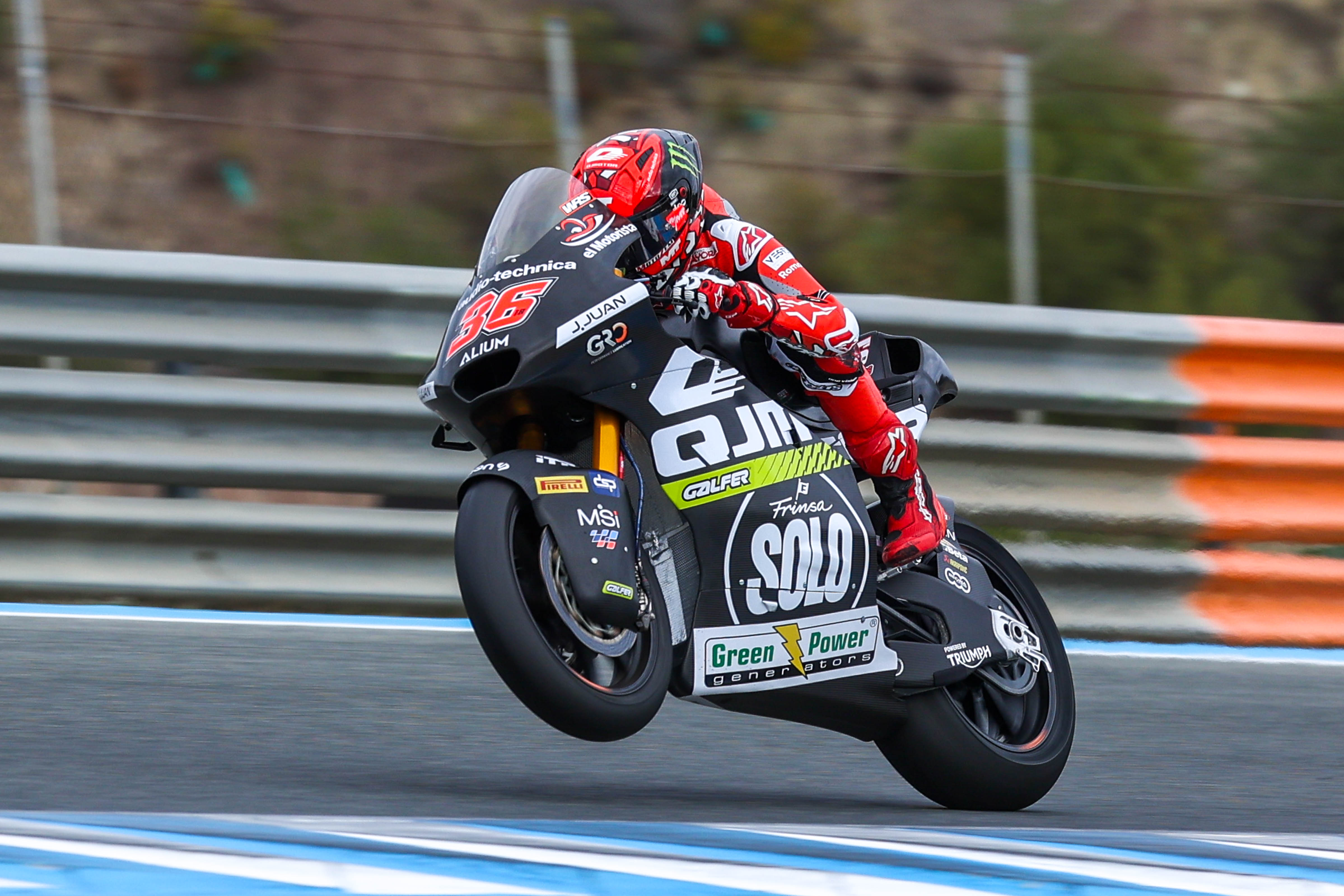 Entrenamientos en el Circuito de Jerez