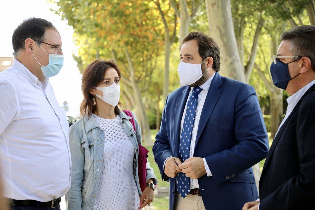 Núñez se ha reunido este martes con dirigentes del PP de Cuenca
