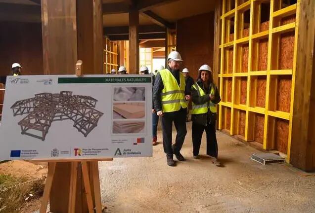 Edificio sostenible en la Sierra de las Nieves