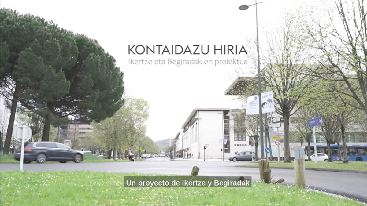 Proyecto Kontaidazu Hiria, una campaña para transportarnos al Donostia de hace 50--70 años