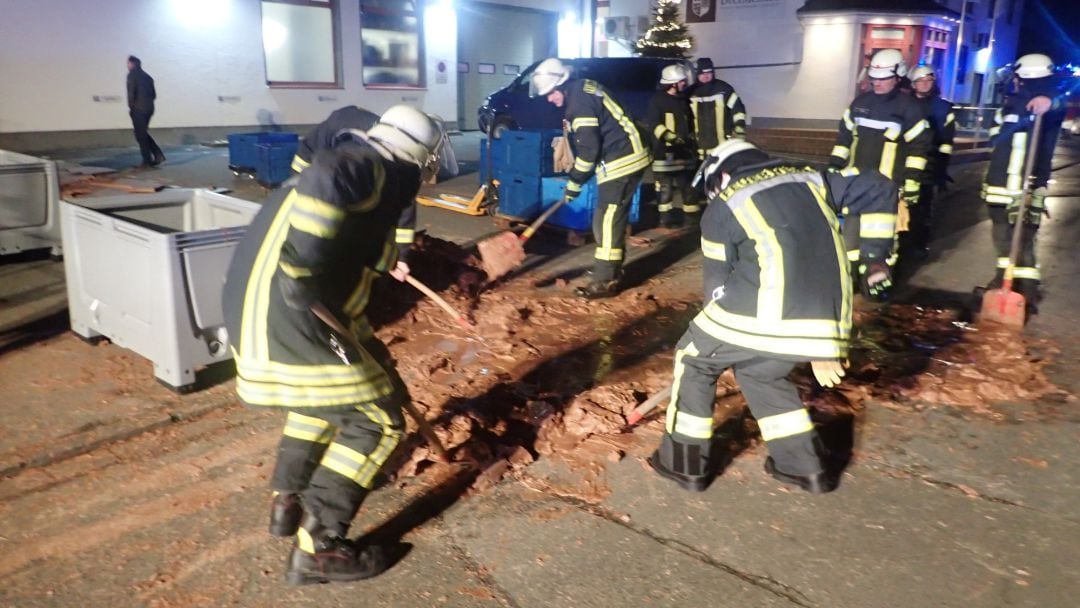 Los bomberos tuvieron que actuar durante más de dos horas