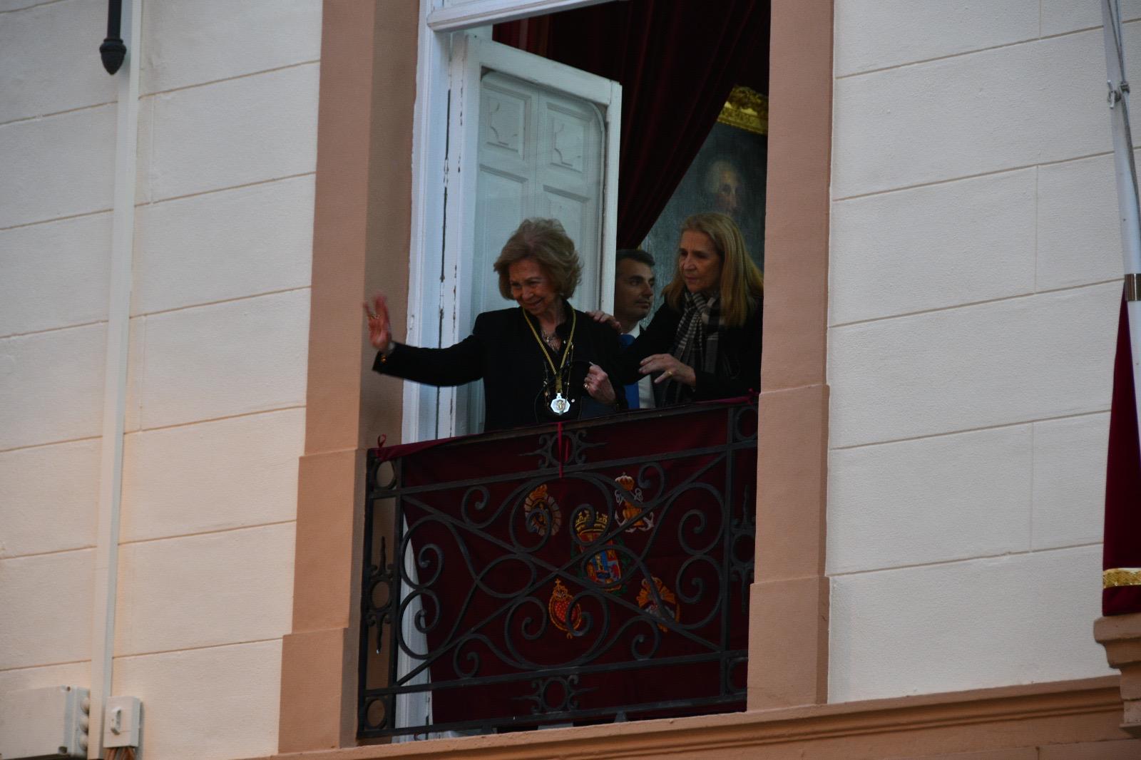 Visita de la Reina Sofía a la Semana Santa de Cartagena 2026