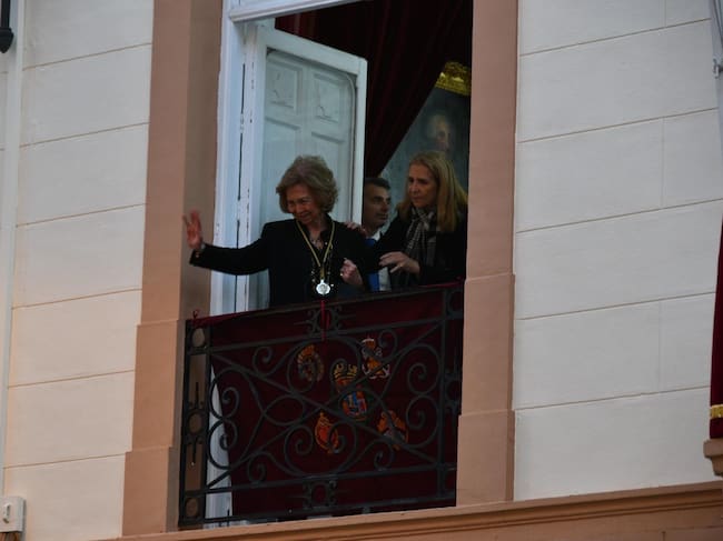 Visita de la Reina Sofía a la Semana Santa de Cartagena 2026