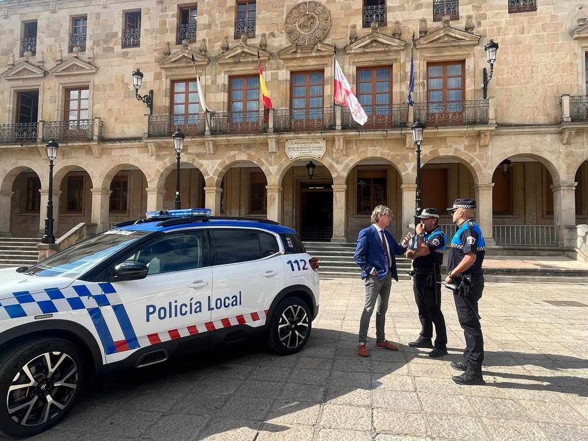 La Policía Local de Soria sigue renovando su flota con vehículos más eficientes