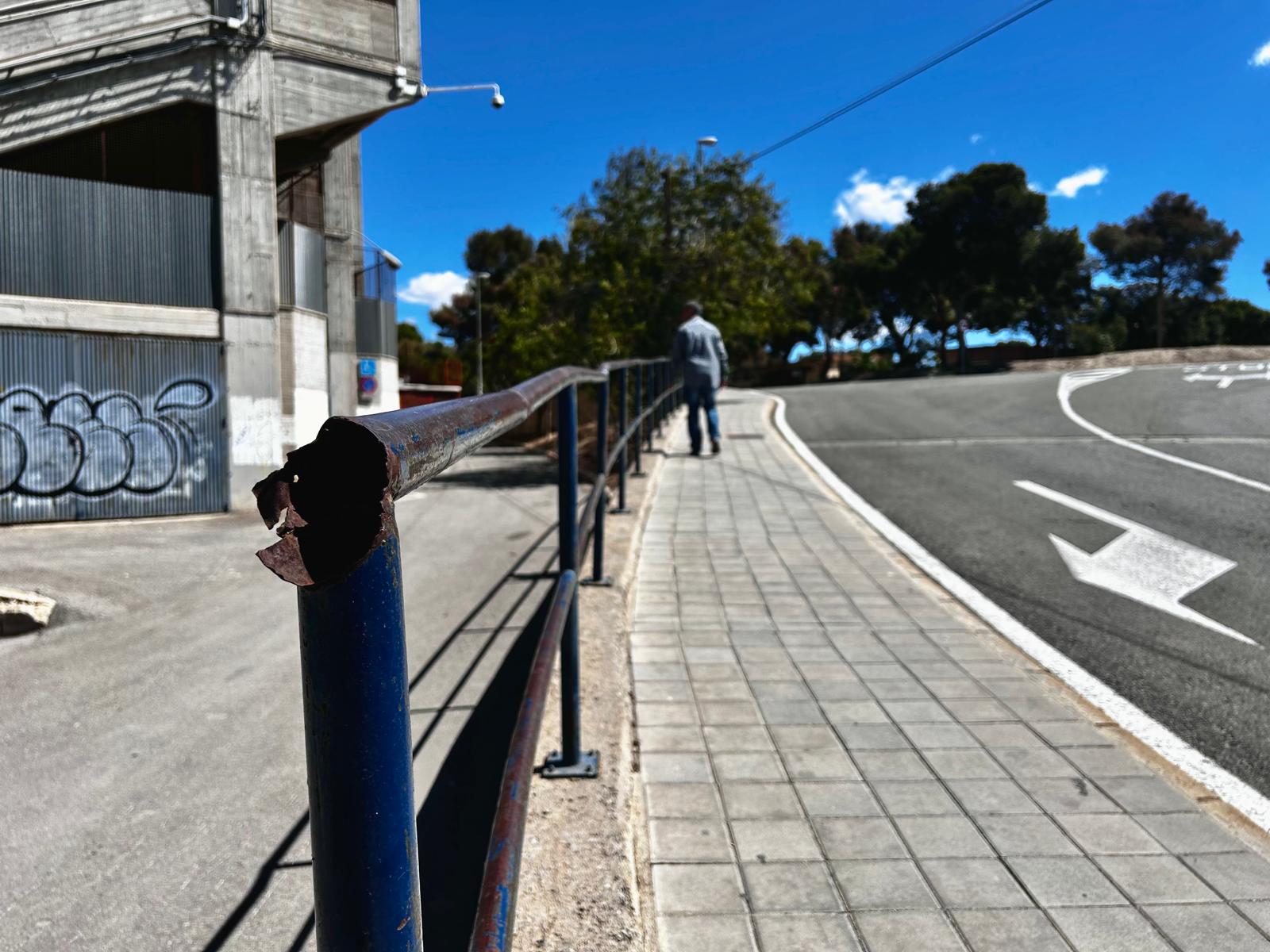 Deficiencias en el entorno del estadio Rico Pérez