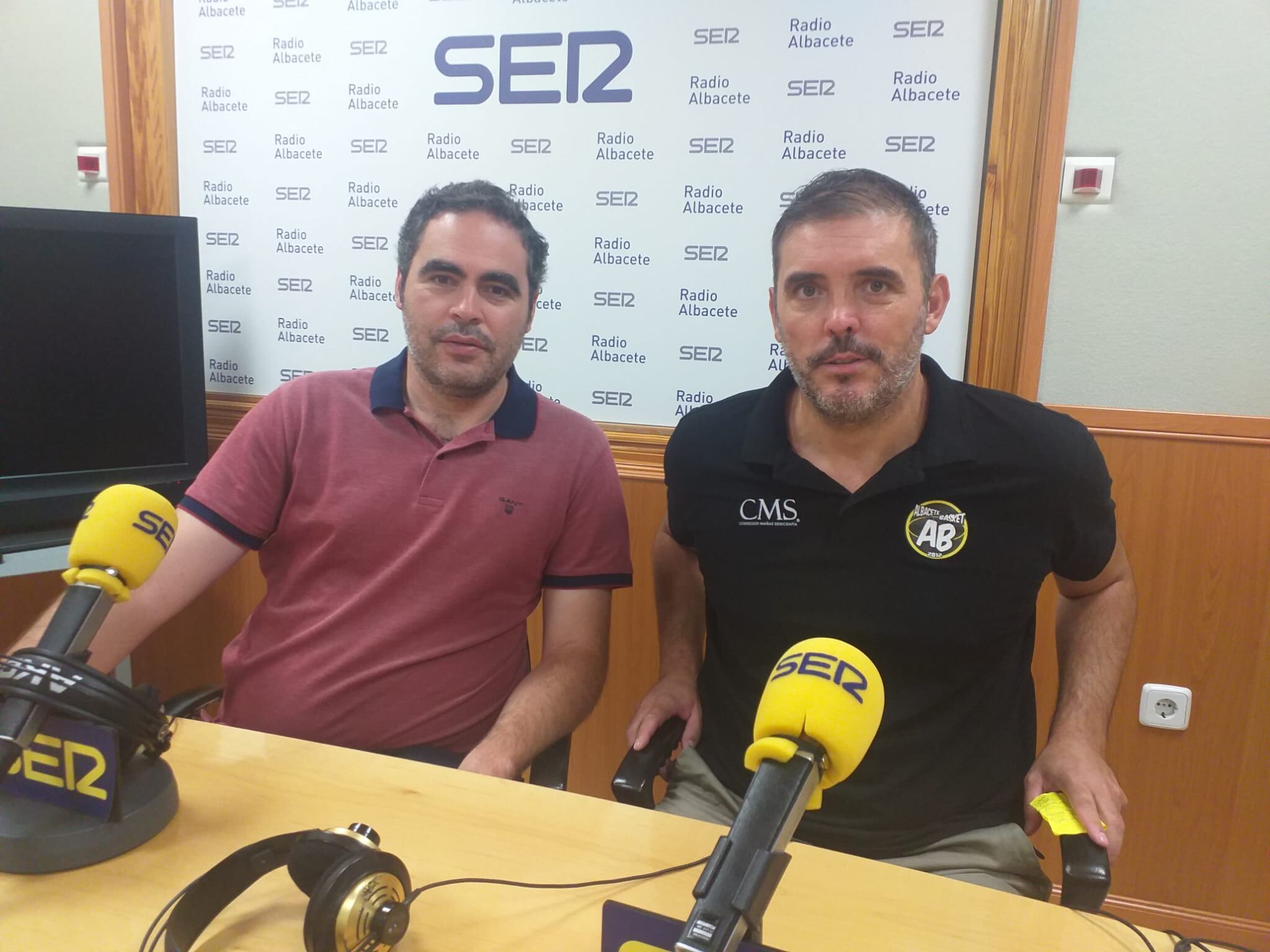 David Varela y Pedro Torres en Radio Albacete