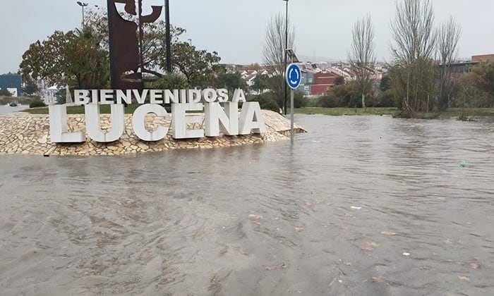 Inundaciones en Lucena (Ser Andalucía Centro)