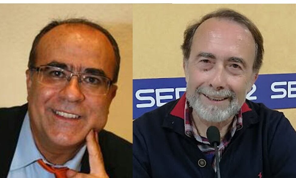 Antonio Torres y Juan José Melero, comentaristas del Carrusel Deportivo de la Cadena SER.