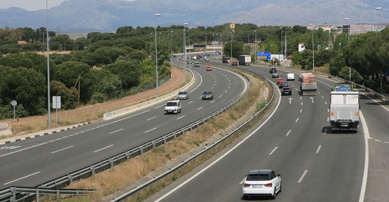 Acceso a Tres Cantos desde la M-607a