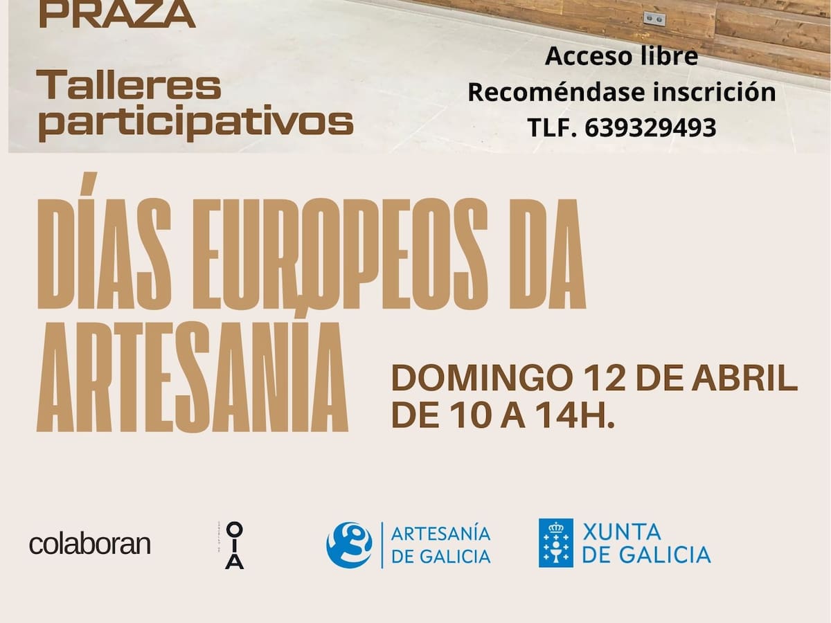 Oia celebra los Días Europeos de la Artesanía con talleres participativos