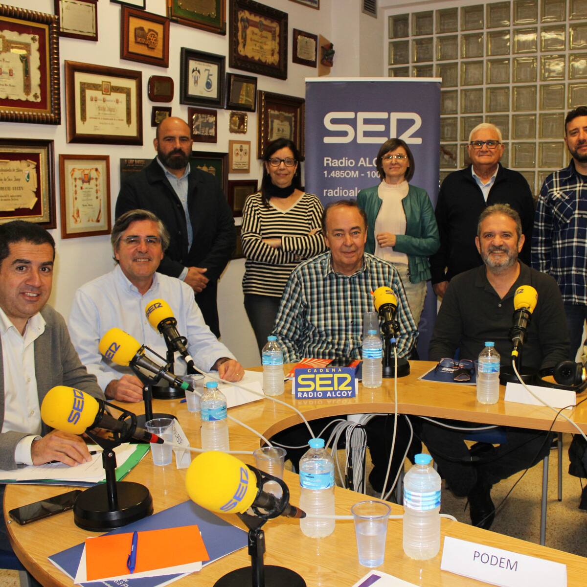 Los alcaldables de Alcoy piden el voto para el 28M