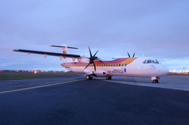 Avión ATR 72-600 de la compañía Air Nostrum