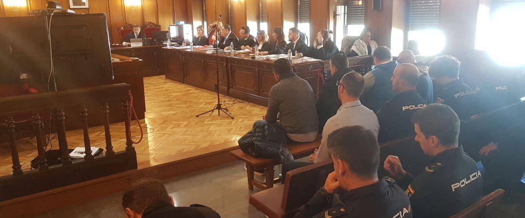 Imagen del juicio en la Audiencia Provincial de Albacete