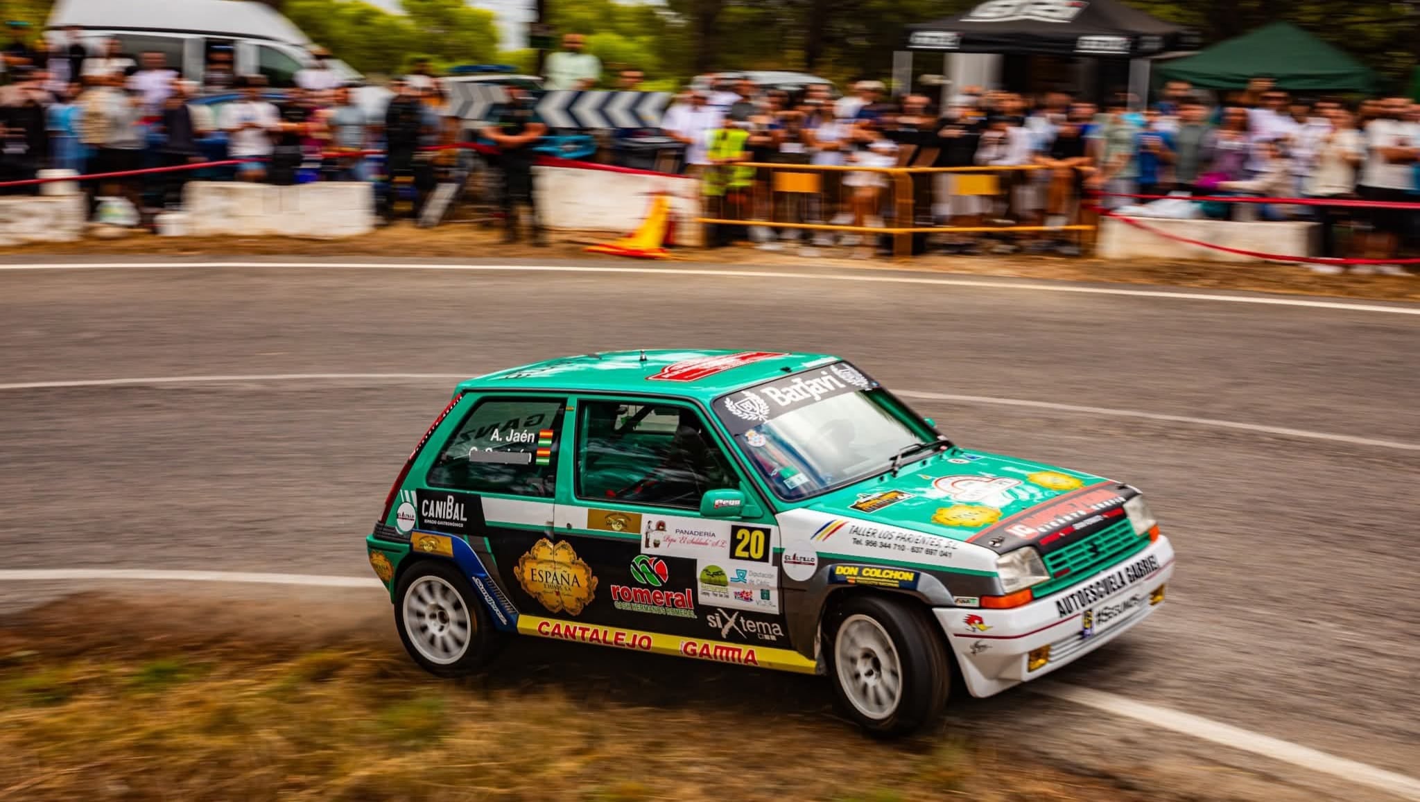 Amador Jaén en una de sus últimas apariciones en el Campeonato