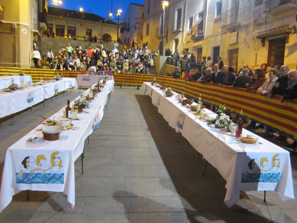 El Gastromuro es un concurso gastronómico de referencia en Aragón.