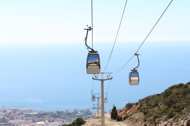 El teleférico de Benalmádena