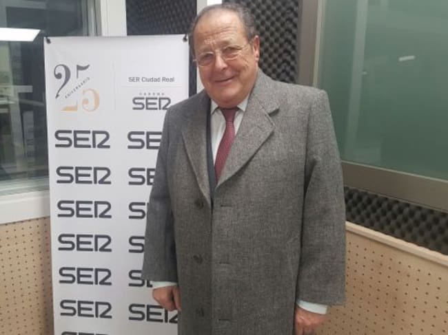 Segundo Alcázar en los estudios de SER Ciudad Real