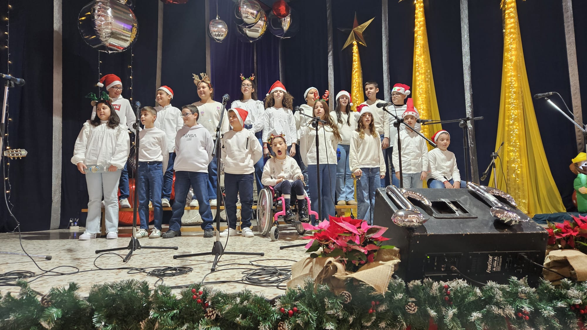 Coro del colegio 'Nª Sª de las Nieves' de Pegalajar