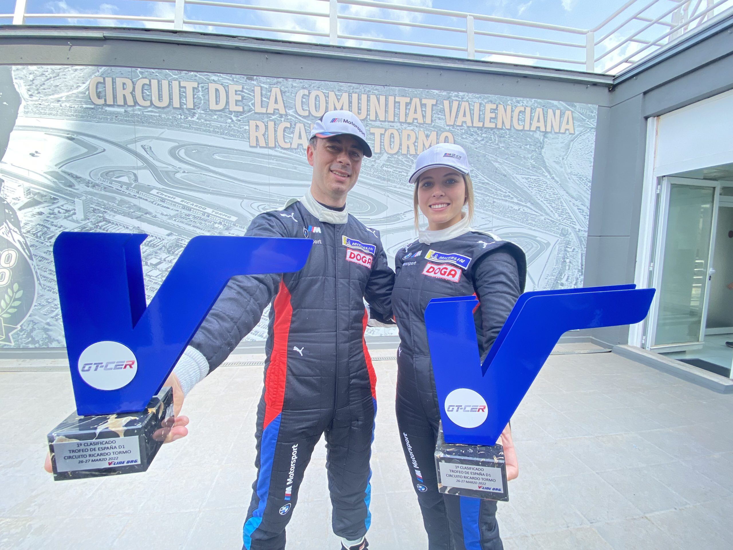 Nerea Martí y José Manuel de los Milagros.