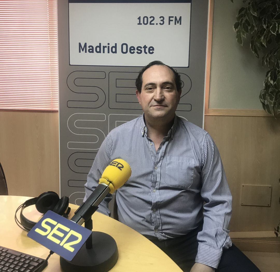 Germán Barrado, candidato de IU Móstoles En Pie