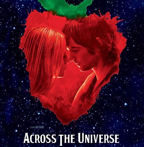 Portada parcial de <i>Across the universe</i>