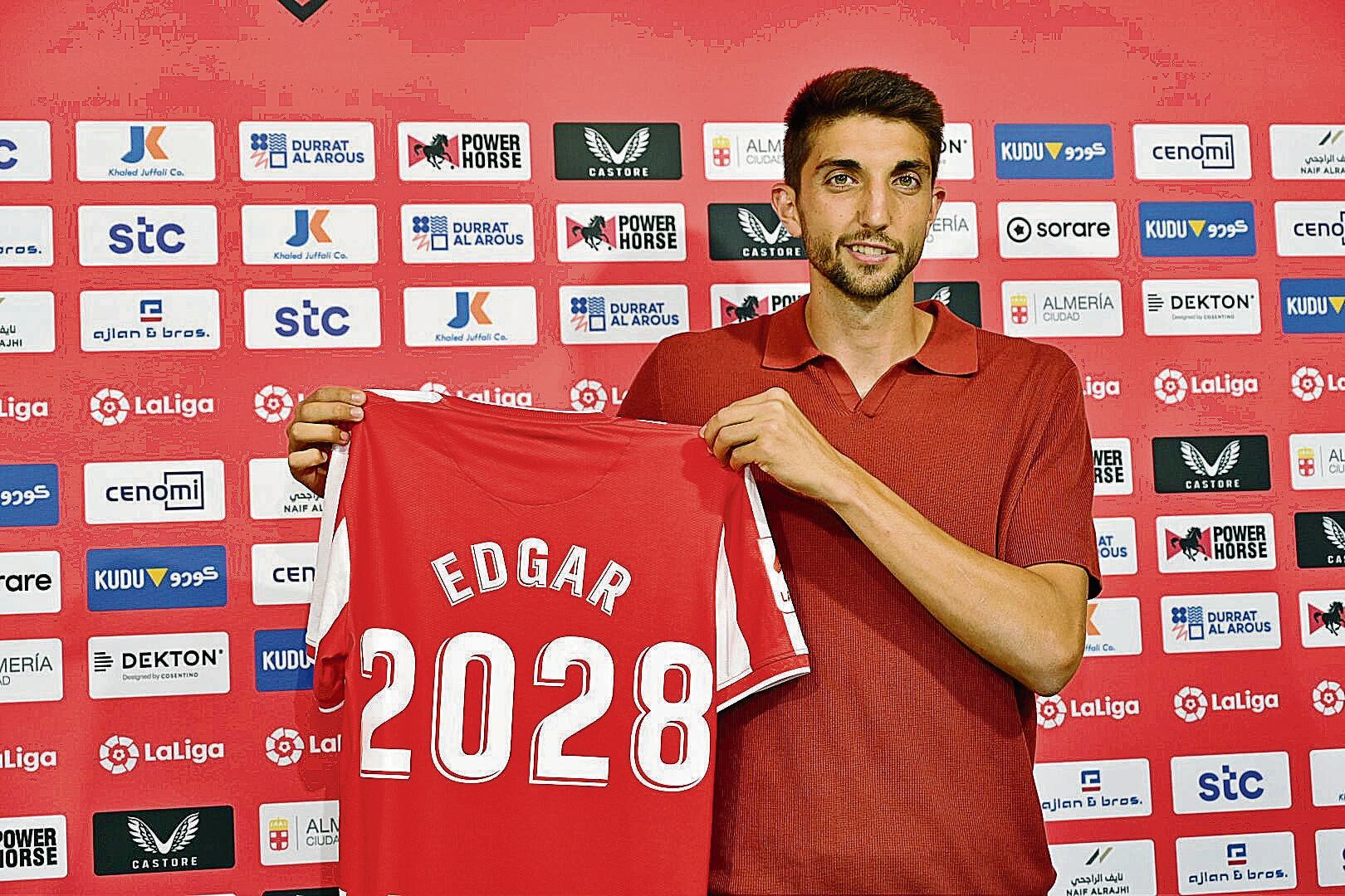 Edgar, nuevo jugador del Almería.