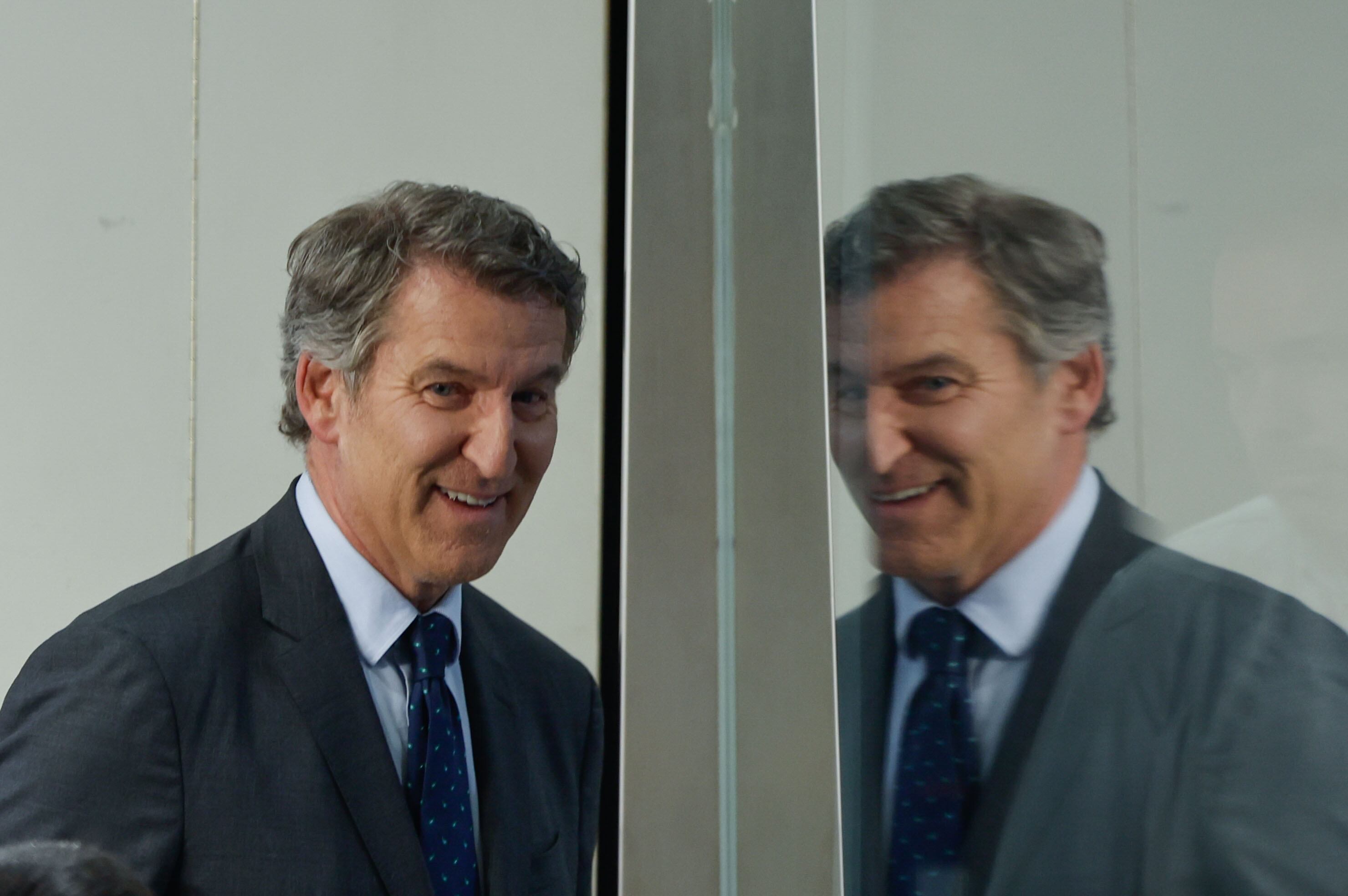 El presidente del Partido Popular Alberto Núñez Feijóo.