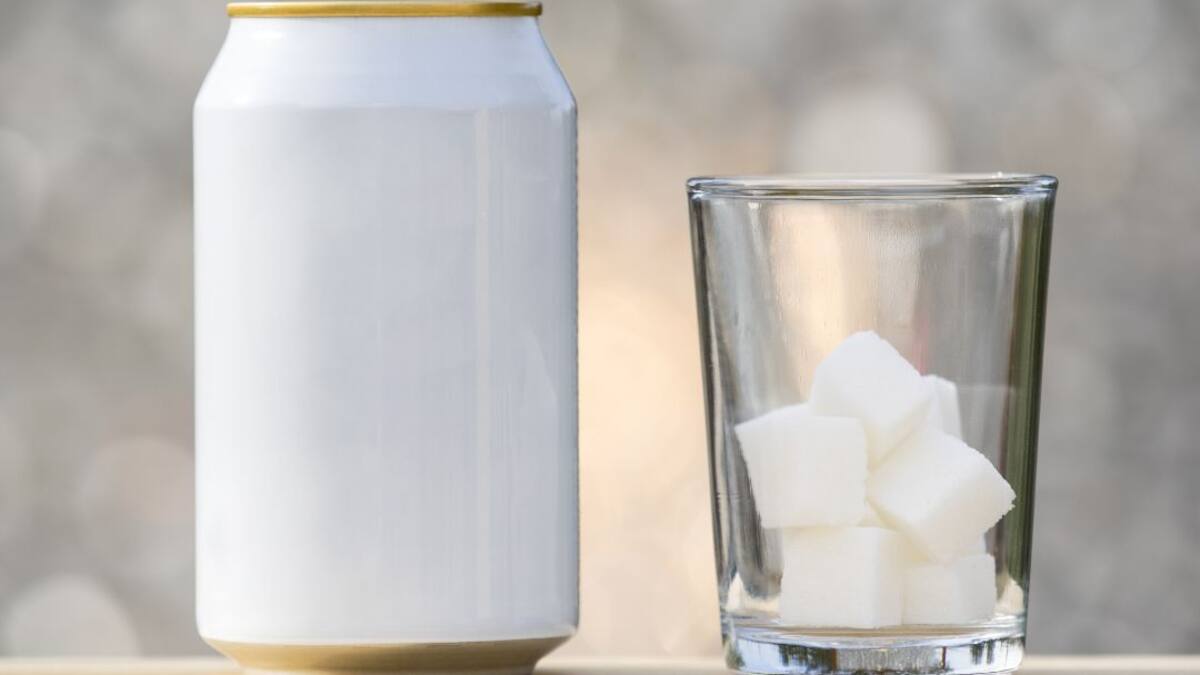 Los niños no deben tomar bebidas azucaradas