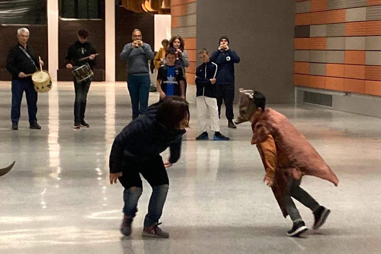 Un dels assajos de l'ossa d'Ordino