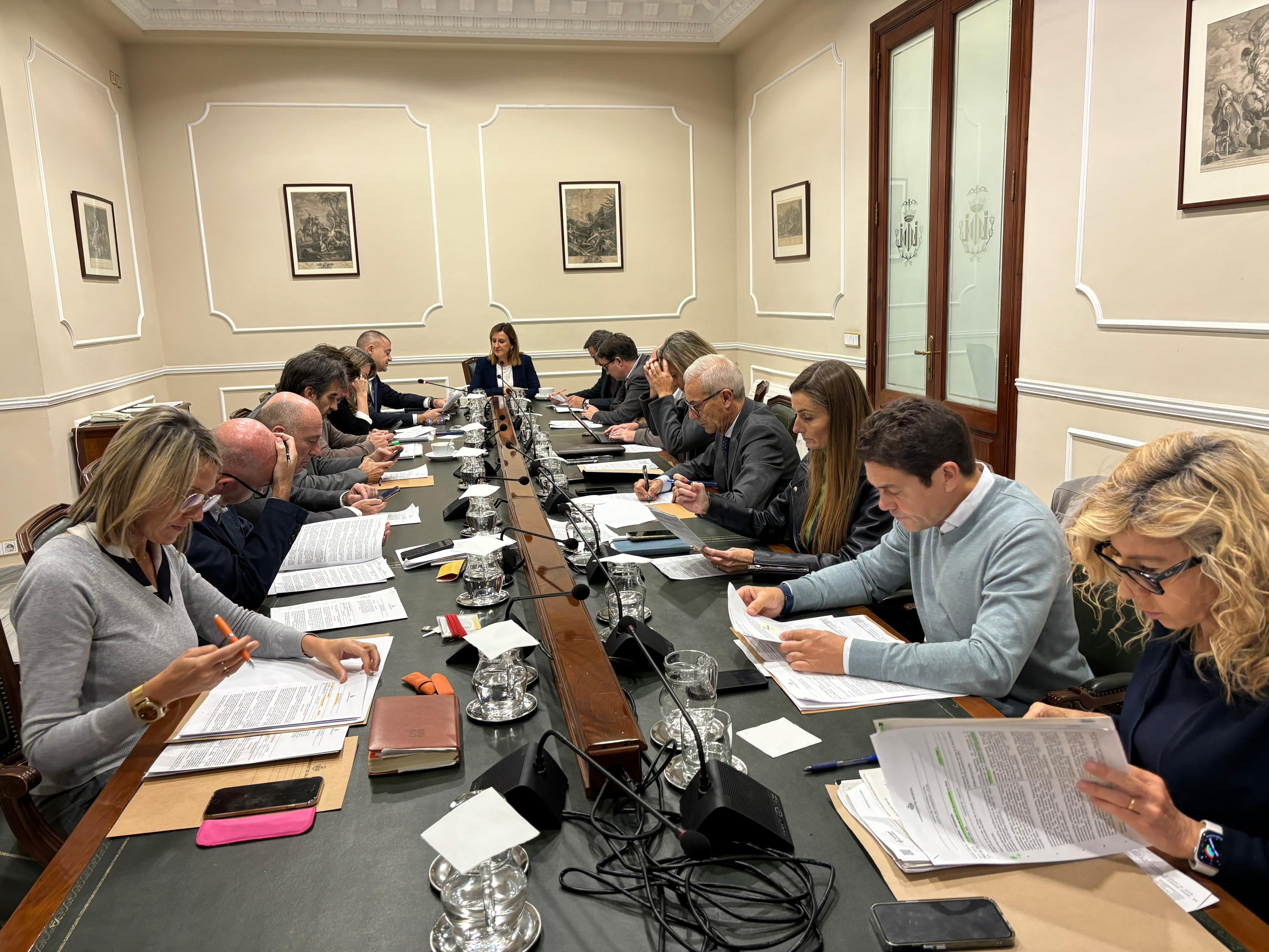 Reunión de la Junta de Gobierno Local del Ayuntamiento de València