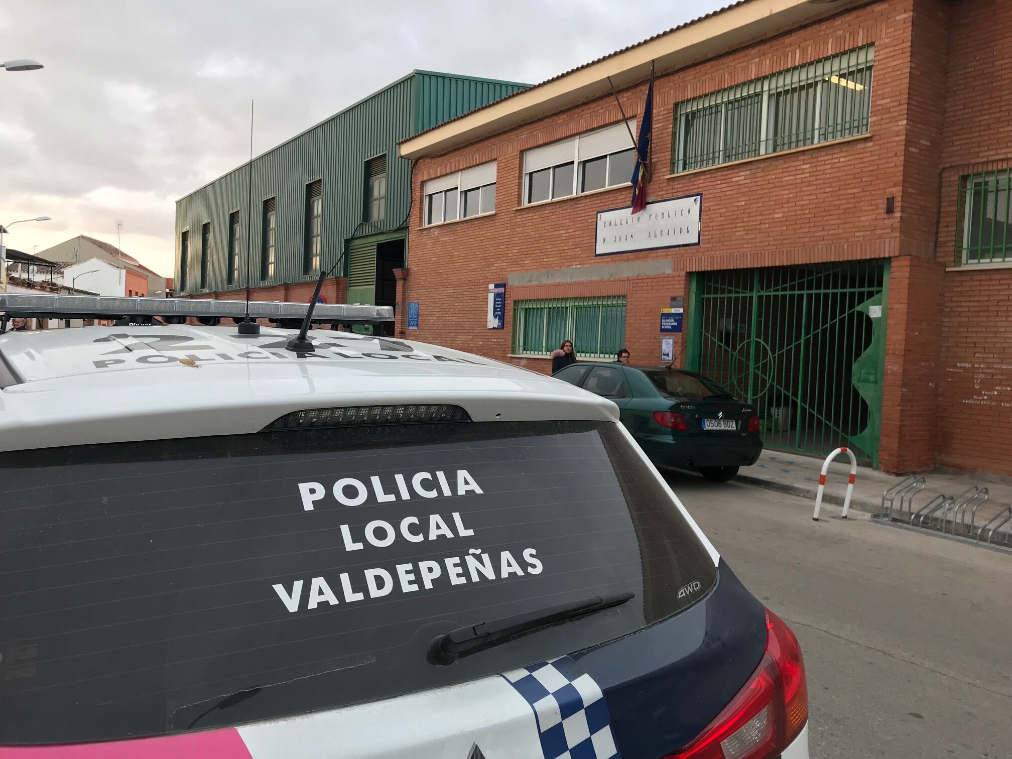 Imagen de archivo de un coche patrulla de la Policía Local de Valdepeñas (Ciudad Real)