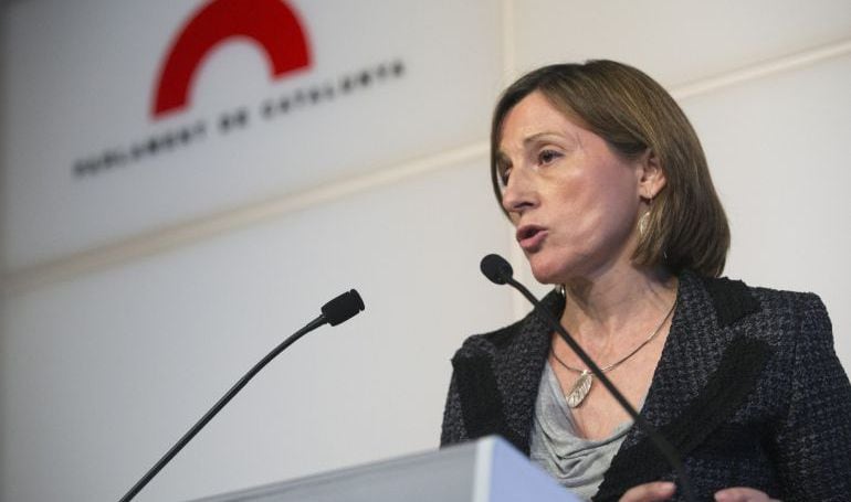 La presidenta del Parlament, Carme Forcadell.  