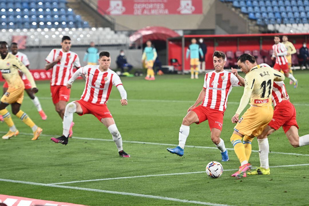 Buñuel en el Almería-Espanyol. 