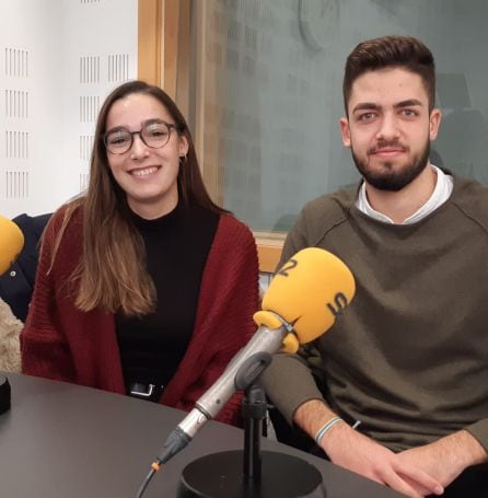 Cristina Miquel y Alejandro Sánchez son alumnos de la UC3M