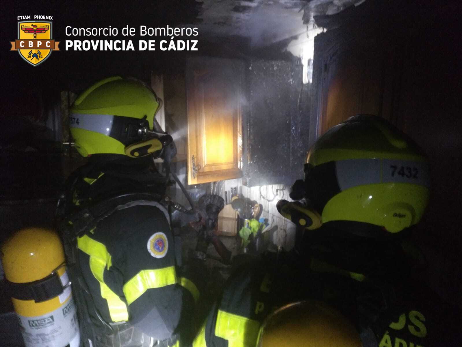 Imagen de archivo de un incendio