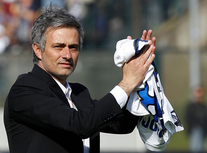 Mourinho celebra el &#039;Scudetto&#039; conseguido con el Inter