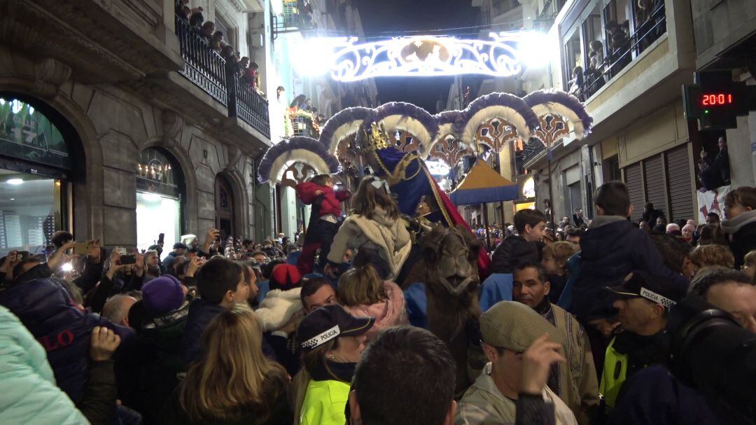 Imagen de archivo de la última Cabalgata de Reyes de Alcoy en enero de 2020