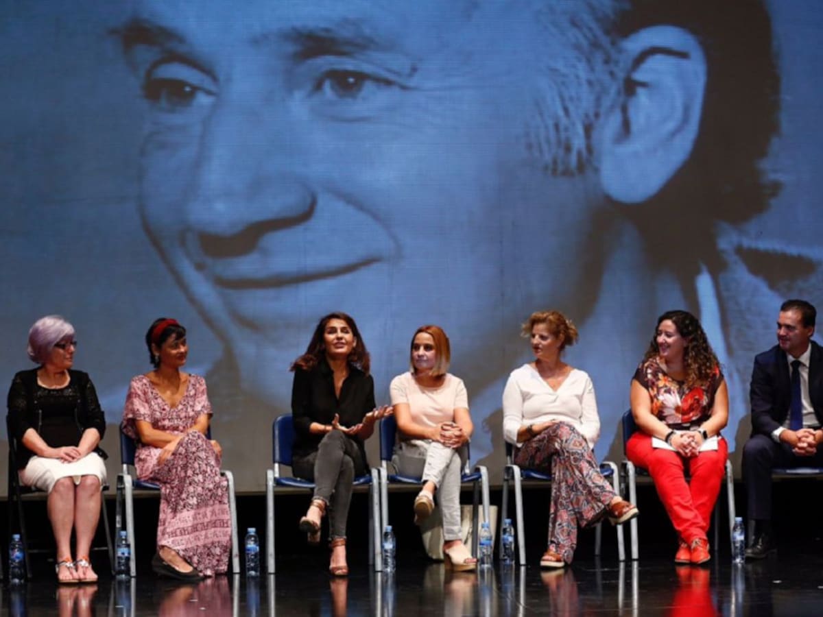 Entrevista con Blanca Marsillach con motivo del estreno de la obra 'Entre versos y Marsillach'