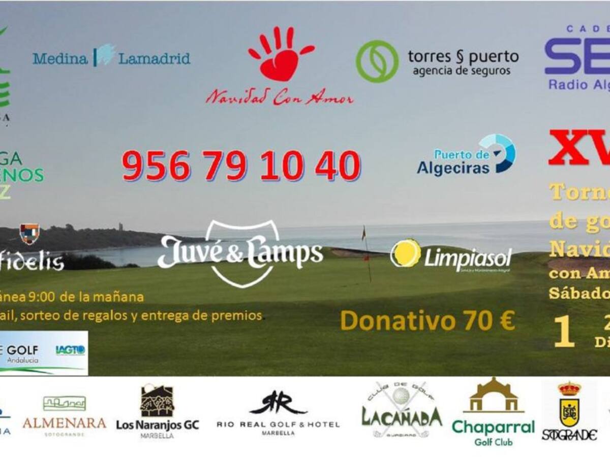 Alcaidesa Golf acoge el XVI Torneo de Navidad con Amor